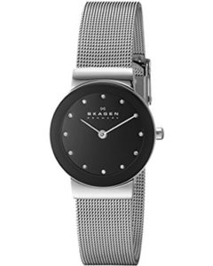 Skagen Watch Reviews of Skagen Women's 358SSSBD Freja Stainless Steel Watch with Crystal Indices