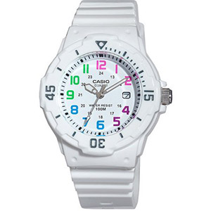 White Watches for Women of Casio Women's LRW200H-7BVCF Watch