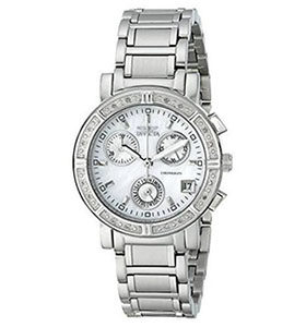 Invicta Watches Review of Invicta Women's 4718 II Collection Limited Edition Diamond Chronograph Watch