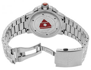 Swiss Legend Men's 14097SM-11-BB Ultrasonic Analog Display Swiss Quartz Silver Watch