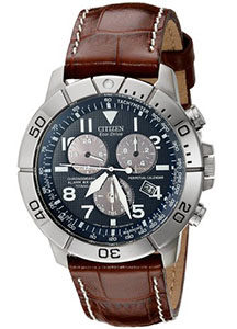 Best Watches Under 200 of Citizen Men's BL5250-02L Titanium Eco-Drive Watch with Leather Band