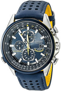 Best Watches Under 500 of Citizen Men's AT8020-03L Blue Angels World A-T Eco-Drive Watch